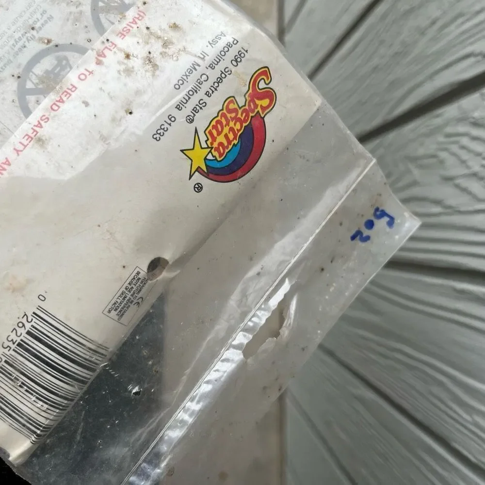 Vintage 1990 Spectra Star Dual Control Stunt Kite NIP Deadstock 4'